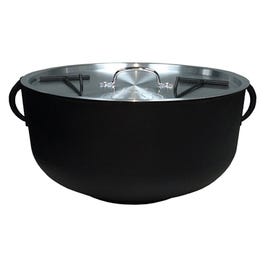 Cast Iron Outdoor Cooking Pot, 4-Gal.