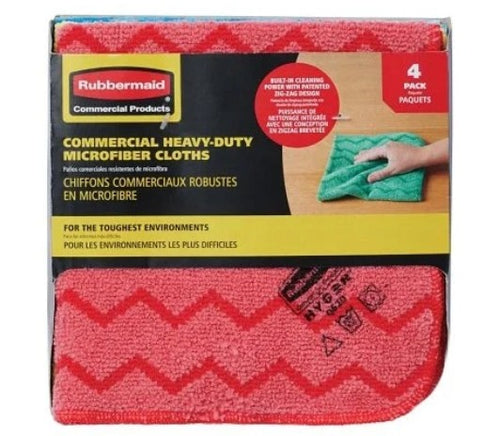 Rubbermaid Microfiber Cloth Multi-Color 16 X 16
