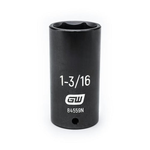 GearWrench 1/2 Drive 6 Point Deep Impact SAE Socket 1-3/16