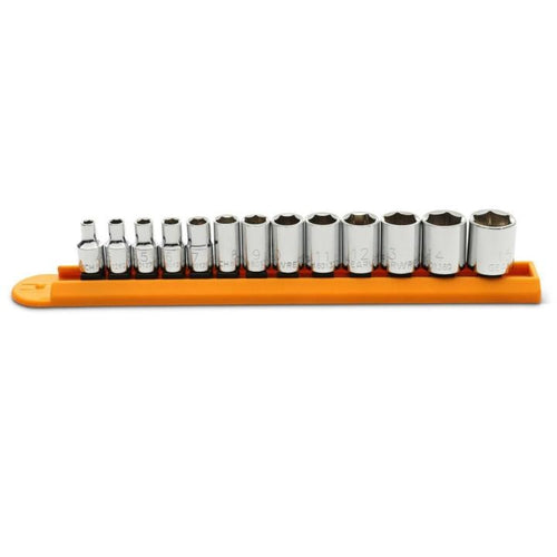 GearWrench 13 Piece 1/4 Drive 6 Point Standard Metric Socket Set