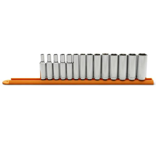 GearWrench 14 Piece 3/8 Drive 6 Point Deep Metric Socket Set