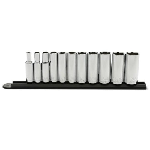 GearWrench 11 Piece 3/8 Drive 6 Point Deep SAE Socket Set