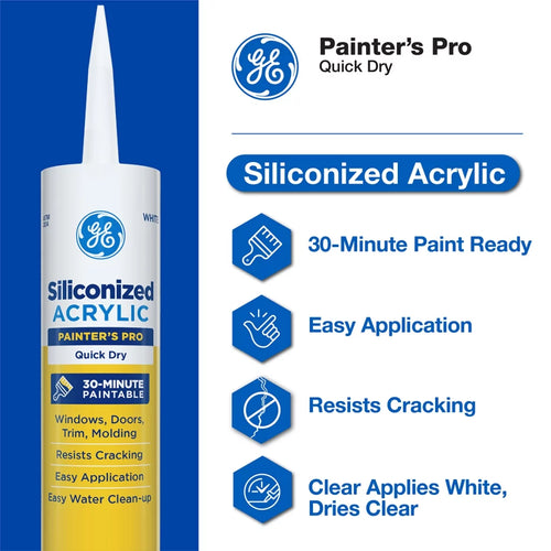 GE Painter’s Pro Quick Dry Siliconized Acrylic