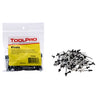 ToolPro Rivets - 1/8 in. Black Aluminum Pull Rivets - 100 Pack