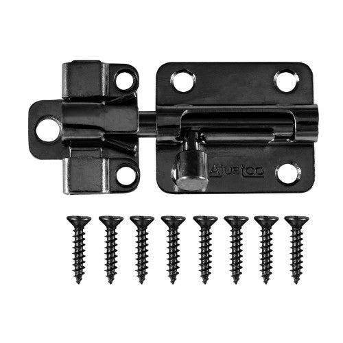 Hillman Barrel Bolt Black 2-1/2