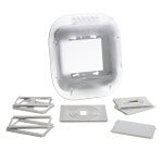 NSI Industries TORK XD210C Extra Duty Dual Gang, Vrt/Hrz Configuration, 2.75 IN In Use Weatherproof Clear Cover