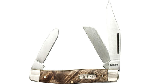 Old Timer 8OTW Senior Pocket Knife Desert Iron Wood