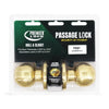 Premier Lock Passage Door Knob - Carded