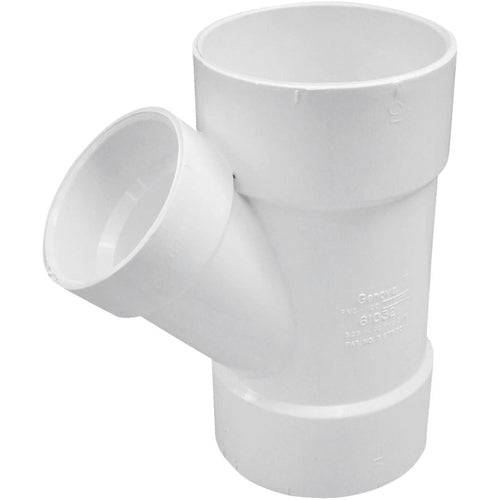 Charlotte Pipe 3 In. x 2 In. Schedule 30 DWV Reducing PVC Wye