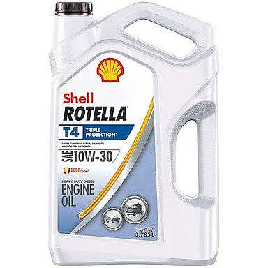 Shell Rotella® T4 Triple Protection 10W-30 Heavy Duty Engine Oil