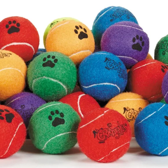 Grriggles Grriggles Tennis Ball Dog Toy (2.5