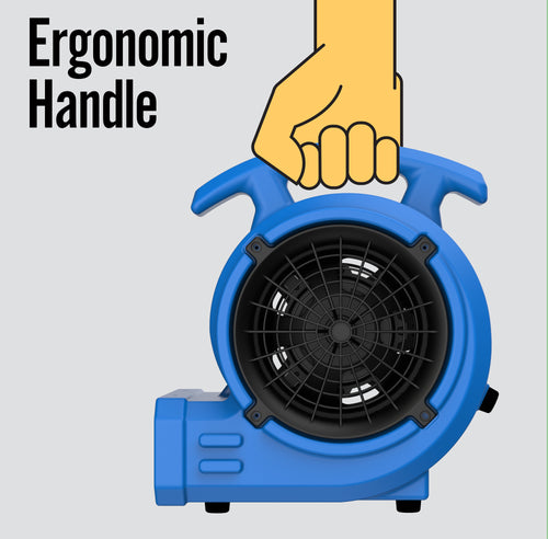 B-Air VP-15 1/8 HP Compact Residential Air Mover & Blower Fan
