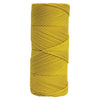 Kraft Tool Yellow Braided Nylon Mason's Line - 250' Tube