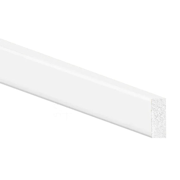 Inteplast Group Building Products  1/2-in x 0.75-in x 8-ft Finished Polystyrene Baseboard Moulding (1/2