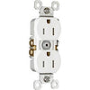 15A White Tamper-Resistant Receptacle