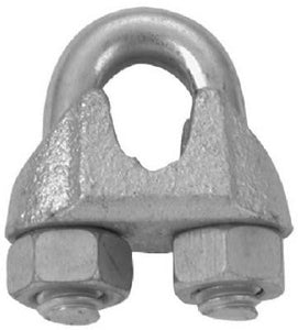 Campbell 3/4" Wire Rope Clip, Electro-Galvanized