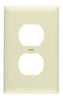 Pass & Seymour Duplex Receptacle Openings, One Gang, Ivory