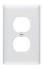 Pass & Seymour Cc Nylon Wall Plates 1 Outlet White