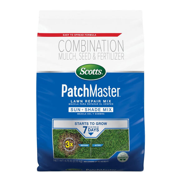 Scotts® PatchMaster® Lawn Repair Mix Sun + Shade Mix (4.75 Lbs)