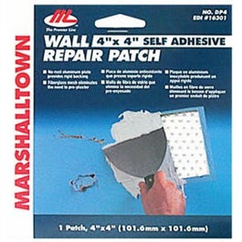 Drywall Patch Kit, 4 x 4-In. - - Leeper Hardware
