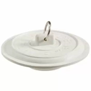 1-3/4 in. Rubber Drain Stopper in White (1 per Bag) - Danco