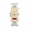 Eaton Cooper Wiring Commercial Grade Combination Switch 15A, 120V Ivory