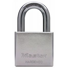 2-In. High-Security Padlock, Chrome-Plated Solid Steel Body