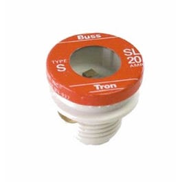 Plug Fuse, Type SL, 15-Amp, 3-Pk.