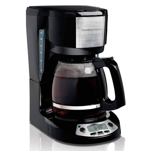 Hamilton Beach 12 Cup Programmable Coffee Maker with 3 Settings