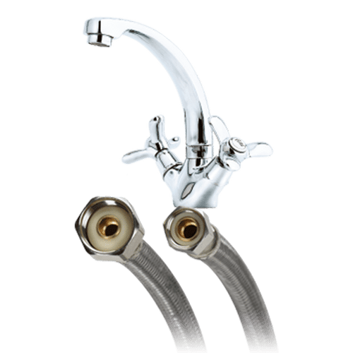 Fluidmaster Faucet Water Supply Connector 3/8 x 1/2 x 36