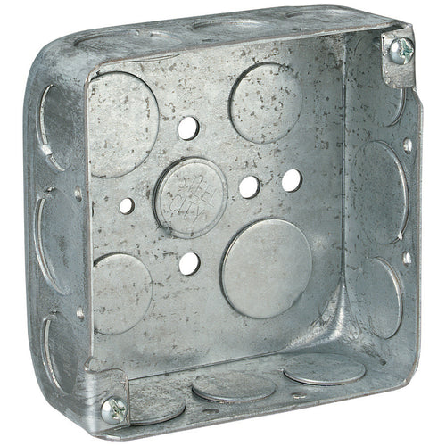 Thomas & Betts Steel City  Pre-Galvanized Steel Square Box