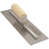 Marshalltown 18 x 4 Straight Wood Handle Finishing Trowel