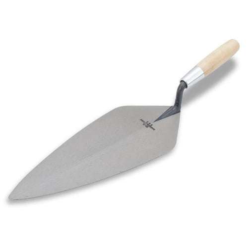 Marshalltown Brick Trowel London Pattern 13 x 5-3/8 Wooden Handle