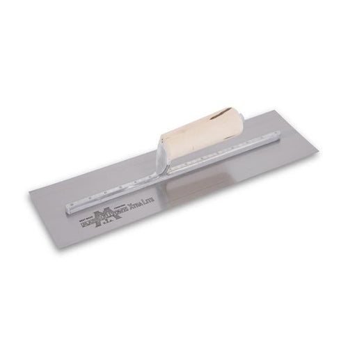 Marshalltown Finishing Trowel 16 x 4 Straight Wood Handle