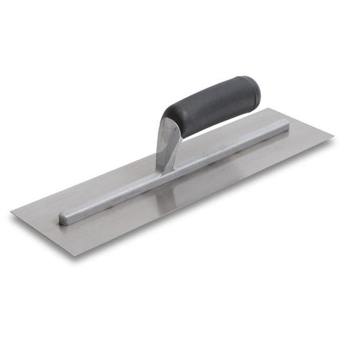 Marshalltown 4 In. x 16 In. Finishing Trowel with Curved Plastic Handle