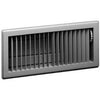 4 x 12-Inch Brown Stampaire Steel Diffuser