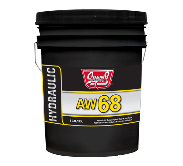 Super S® Ashless Aw 68 Hydraulic Fluid 5 Gallon - Jefferson