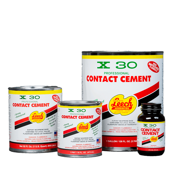 Leech Products X 30® Contact Cement 1 Quart