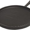 King Kooker 5 Quart Pre-Seasoned Cast Iron Fryer with Griddle Lid