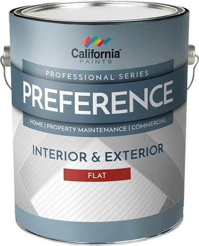 California Products Malibu Preference Interior & Exterior Paint Flat Medium Base - 1 Gallon