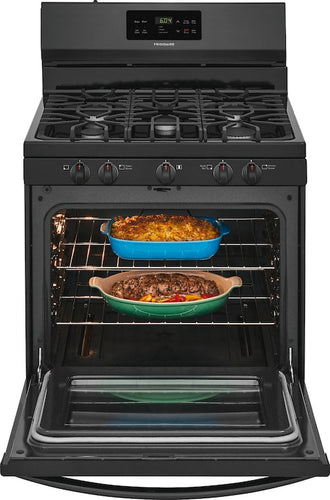 Frigidaire 30 Black Freestanding Gas Range