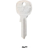 ILCO National Nickel Plated File Cabinet Key, NA12 (10-Pack)