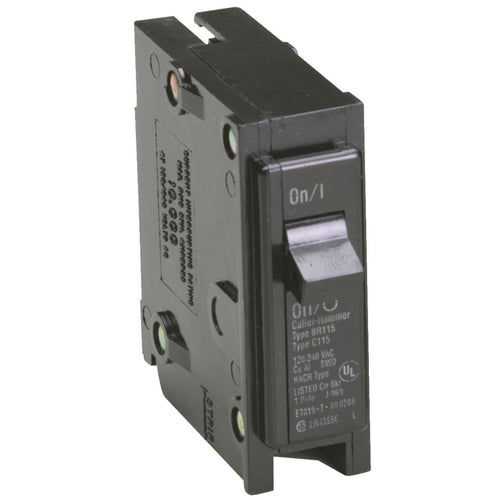 Eaton BR 20A Single-Pole Standard Trip Circuit Breaker