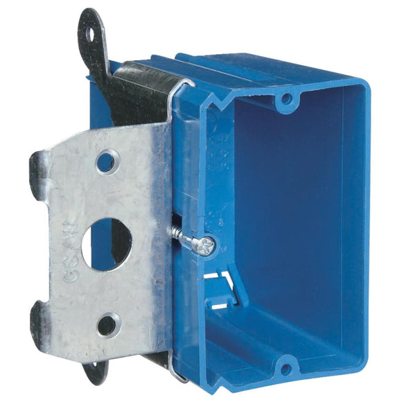 Carlon Adjust-A-Box 1-Gang PVC Molded Wall Box