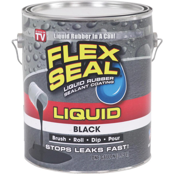 Flex Seal 1 gal. Liquid Rubber Sealant, Black