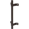 Delaney Hardware 7-3/4 in. Bronze Barn Door Hardware Tubular H32 Pull Handle (7-3/4, Bronze)