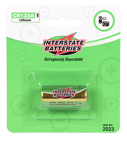 Buy Interstate Batteries Power Patrol CR123A 3V Lithium Battery