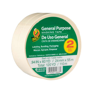 General Purpose 2 X 60 Yard Roll Masking Tape 