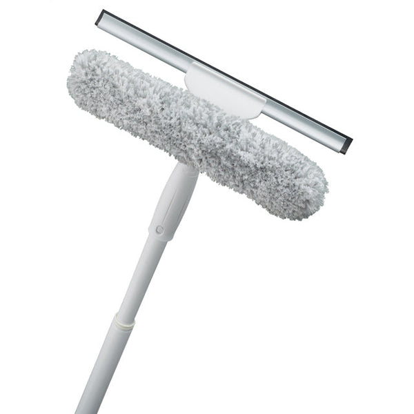 Exterior House Cleaning Brush Set with Extension Pole -The