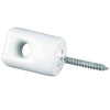 Zareba Ceramic Lag Screw Insulator, Small